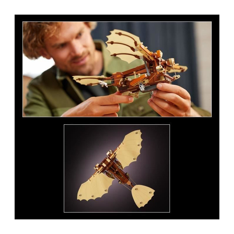 LEGO Icons 10363 Leonardo da Vinci's Flying Machine - Decoration for a