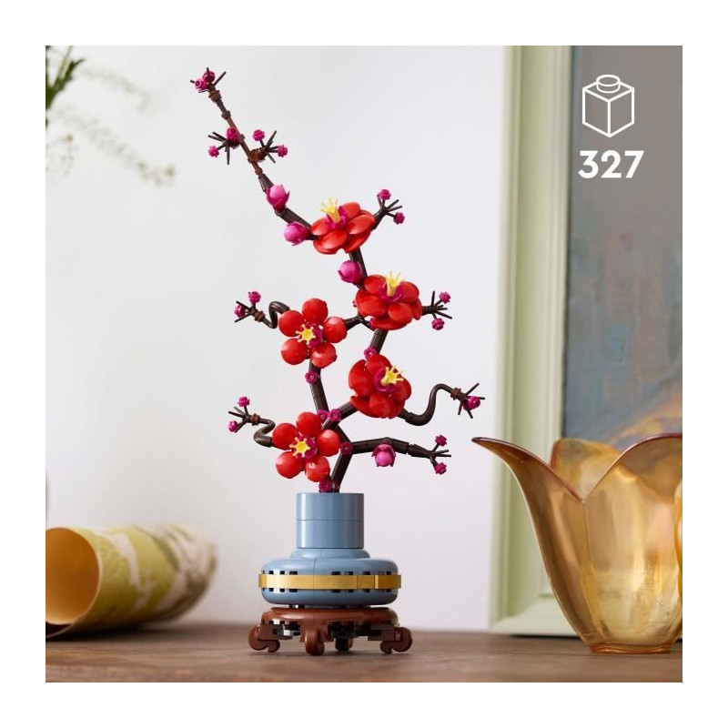 LEGO Icons 10369 Plum Blossom - Indoor Floral Decoration, Set for Adul