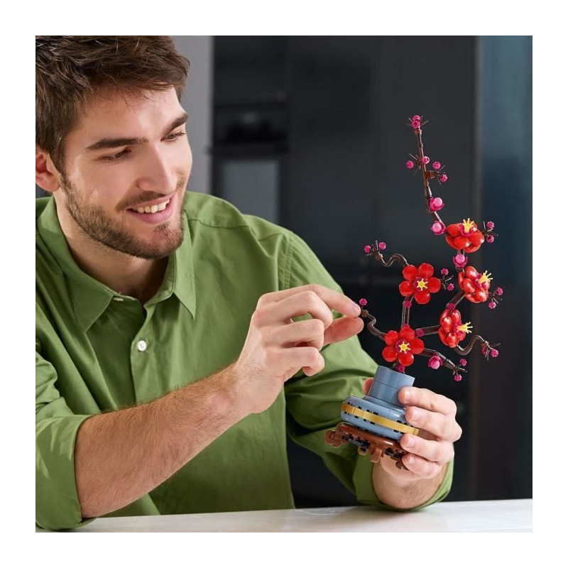 LEGO Icons 10369 Plum Blossom - Indoor Floral Decoration, Set for Adul