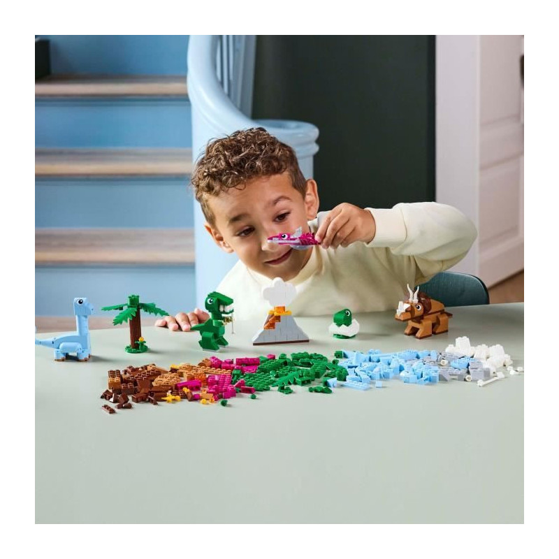 LEGO Classic 11041 Creative Dinosaurs – Building Toy Including T-rex