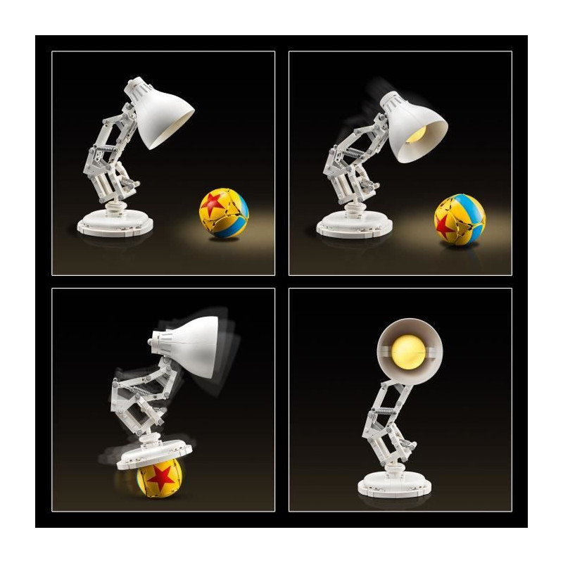 LEGO Ideas 21357 Disney Pixar Luxo Jr. - Collector's Building Set for