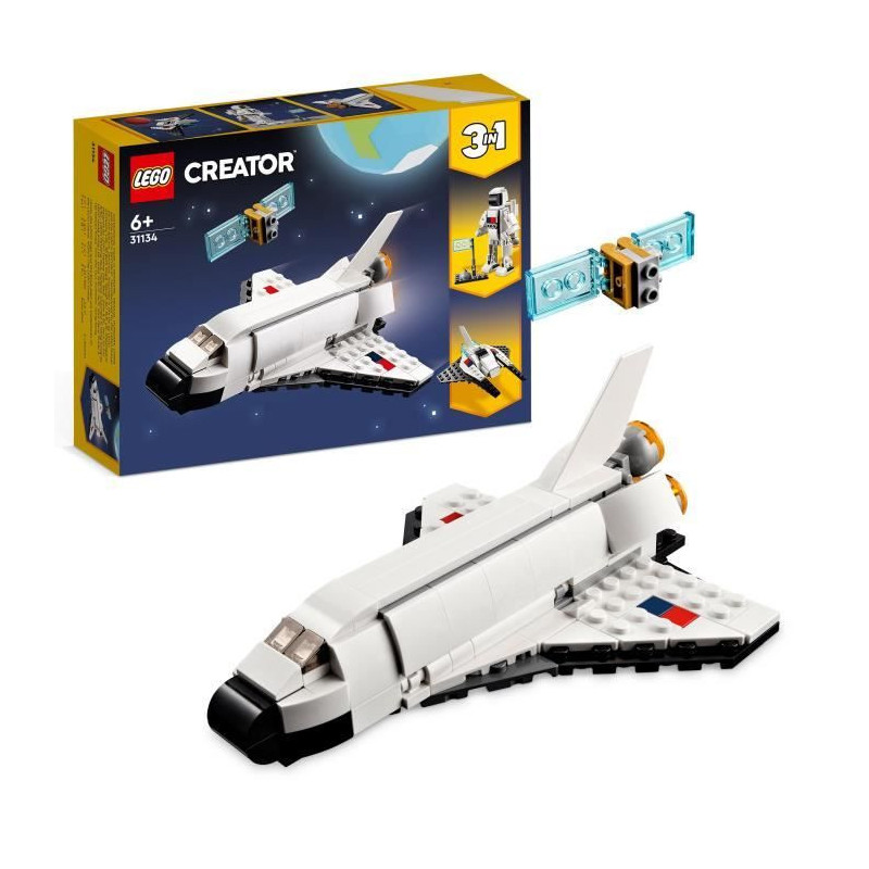 LEGO CREATOR 3-in-1 31134 Spatial shuttle, TOET CLOSE ASTRONUTTE WITH