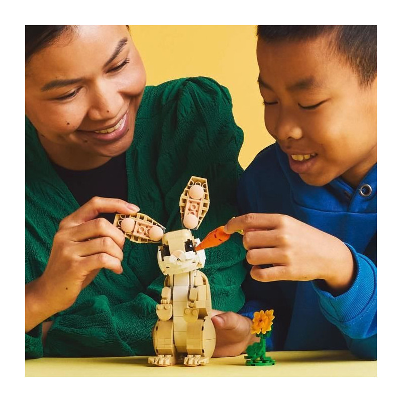 LEGO Creator 31162 3-in-1 Adorable Bunny - Building Toy for Girls Aged