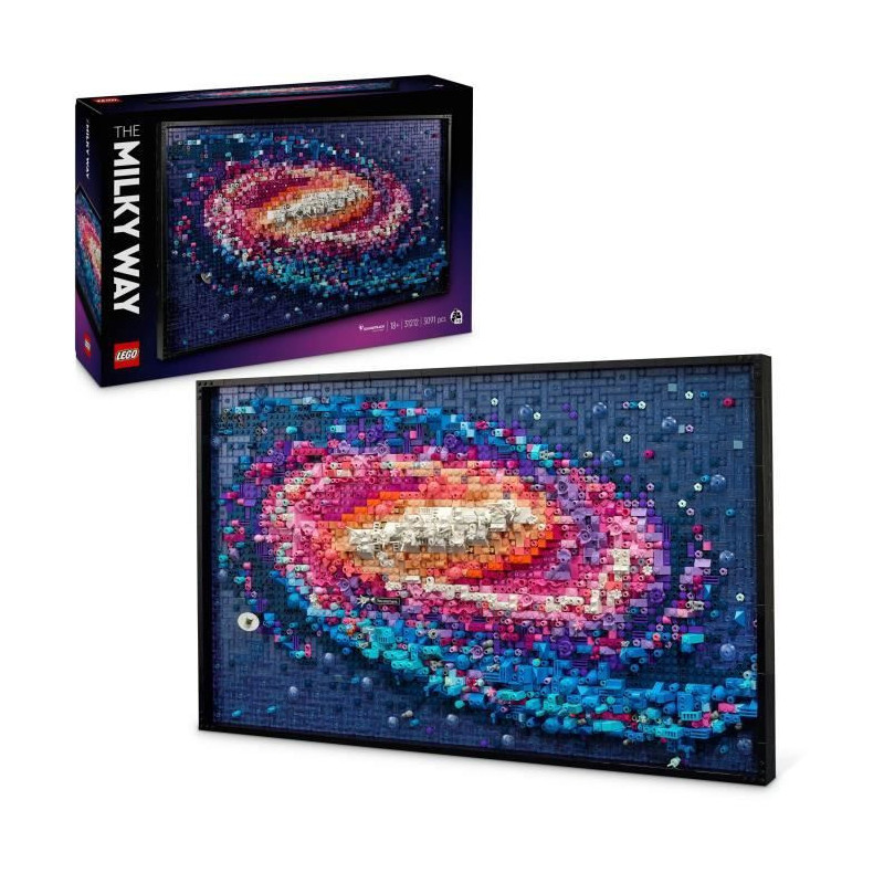 LEGO Art 31212 Milky Way - Wall decoration and creative building set