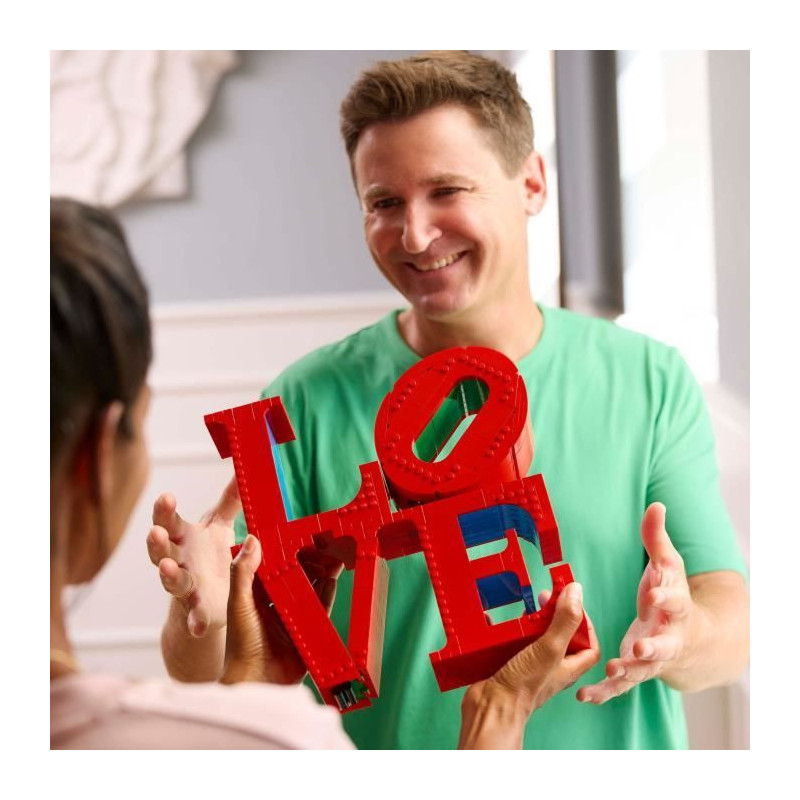 LEGO Art 31214 LOVE - Building Set for Adults - Decoration and Gift fo