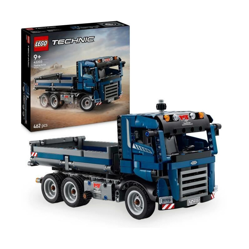 LEGO Technic 42203 Dump Truck - Building Set for Boys Ages 9 and Up -