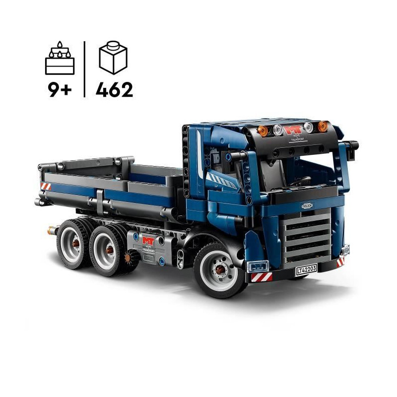 LEGO Technic 42203 Dump Truck - Building Set for Boys Ages 9 and Up -