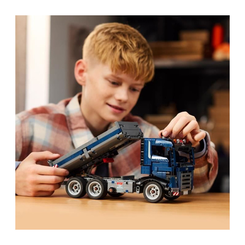 LEGO Technic 42203 Dump Truck - Building Set for Boys Ages 9 and Up -