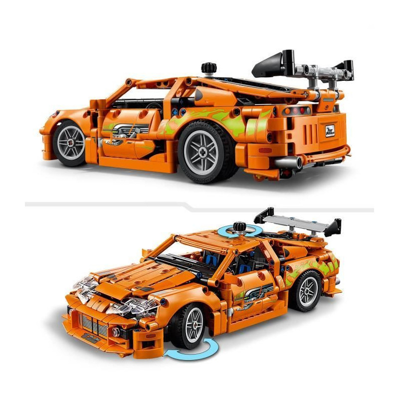 LEGO Technic 42204 Fast and Furious Toyota Supra MK4 - Toy car for boy