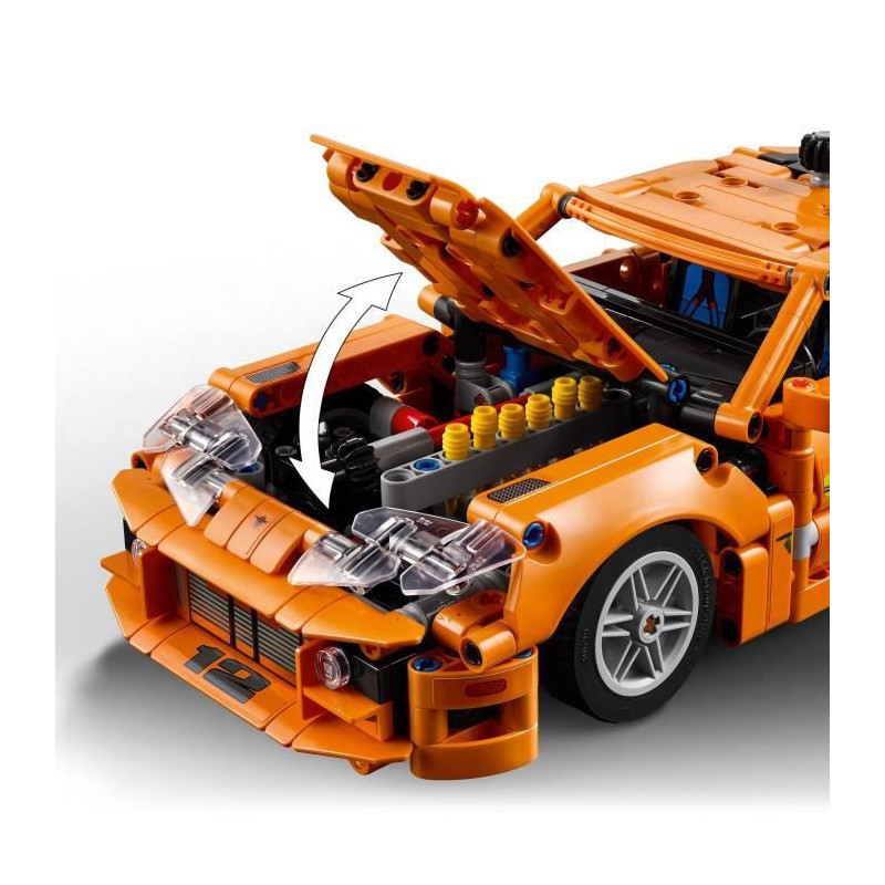 LEGO Technic 42204 Fast and Furious Toyota Supra MK4 - Toy car for boy