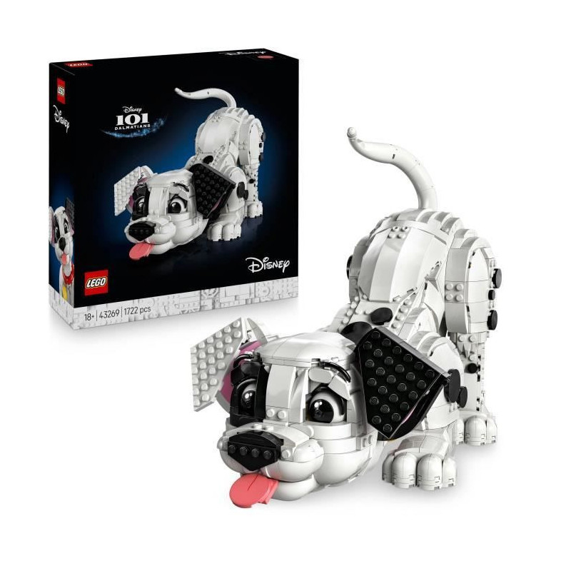 LEGO | Disney 43269 101 Dalmatians Puppy - Adult Building Set with Dog