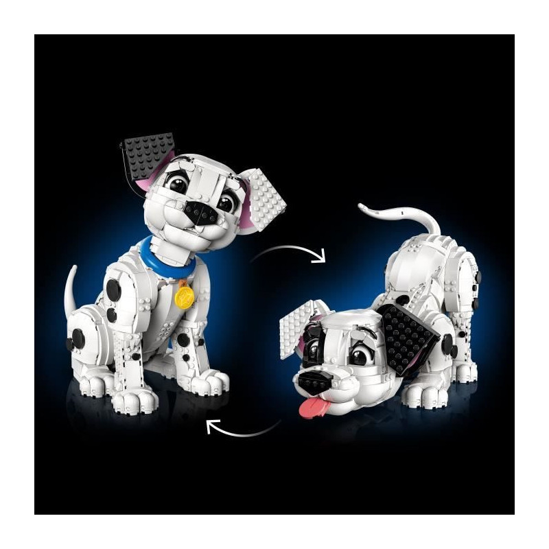 LEGO | Disney 43269 101 Dalmatians Puppy - Adult Building Set with Dog