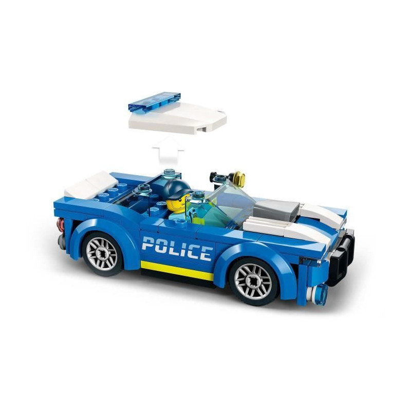 LEGO 60312 City Police Car, Toy for Children Ages 5 and Up with Office