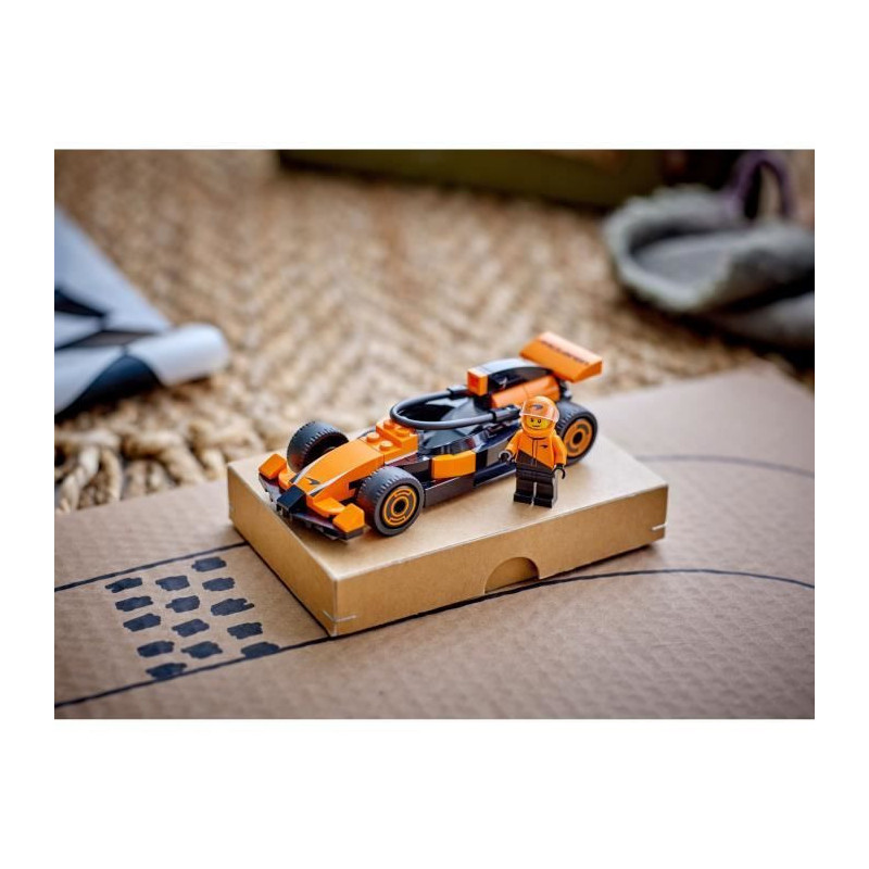 LEGO City 60442 McLaren Racing Car with F1 Driver - Toy for Boys Ages