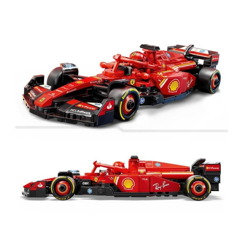 LEGO Speed Champions 77242 Ferrari SF-24 F1 Car - Building Set for Age