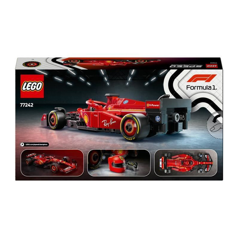 LEGO Speed Champions 77242 Ferrari SF-24 F1 Car - Building Set for Age