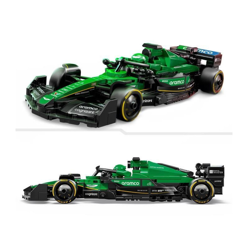 LEGO Speed Champions 77245 Aston Martin Aramco AMR24 F1 Car - Toy for