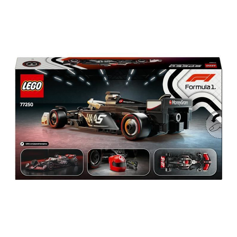 LEGO Speed Champions 77250 MoneyGram Haas Team VF-24 F1 Car - 10 Year