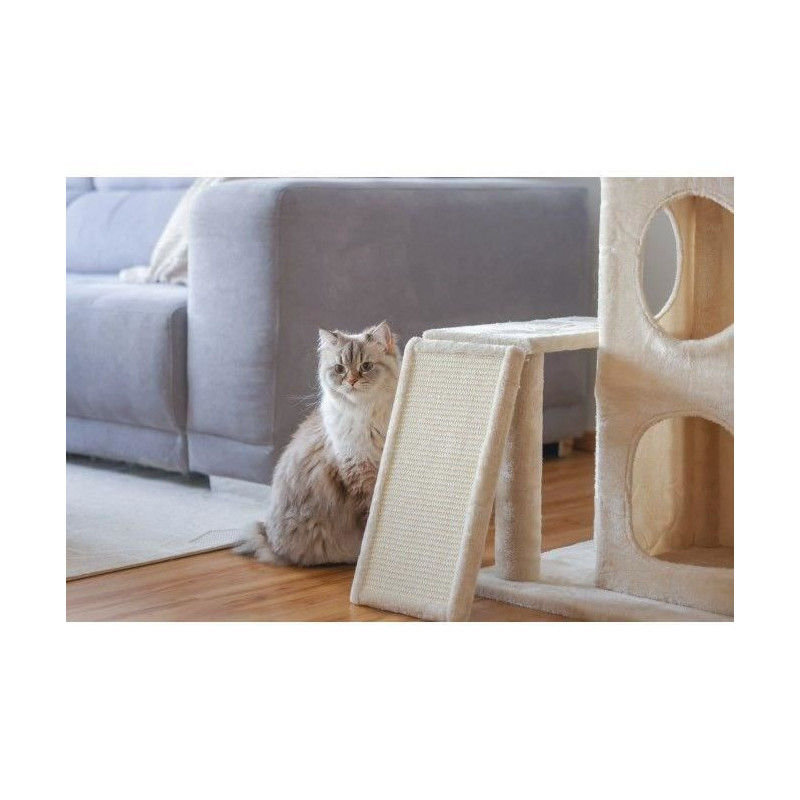 Cat tree 100 cm - ALESSIA - KERBL - Soft - Two-story alcove