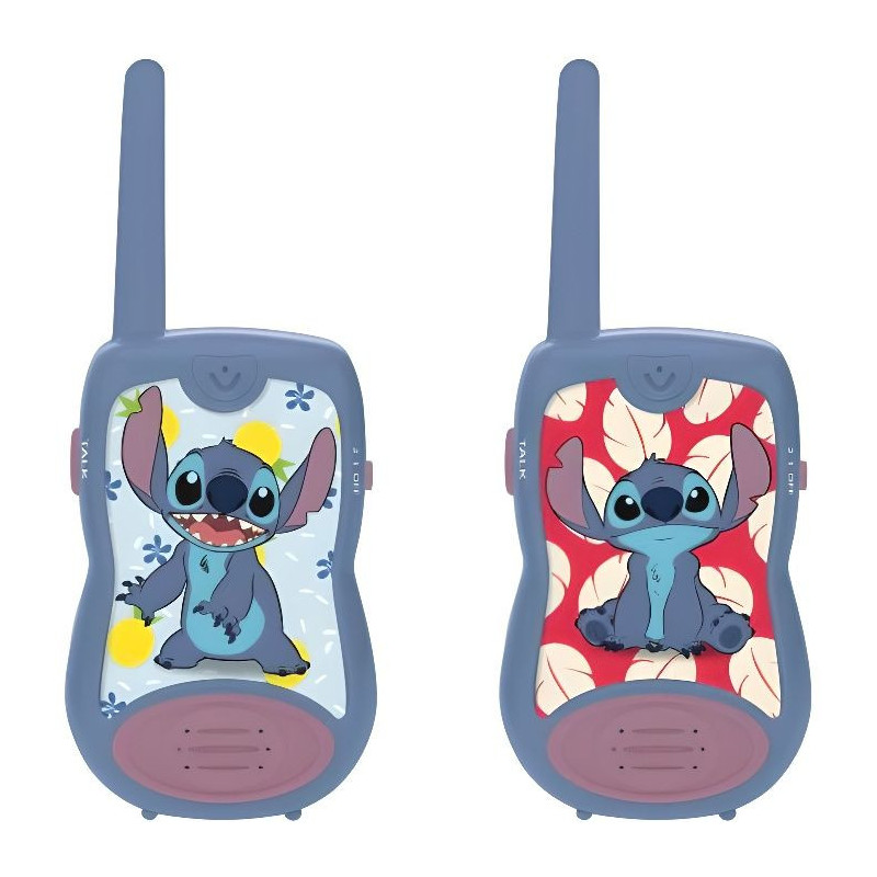 Disney Stitch Walkie Talkies - LEXIBOOK - Range 200m - Blue