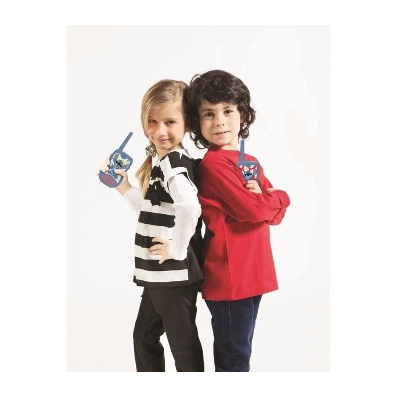 Disney Stitch Walkie Talkies - LEXIBOOK - Range 200m - Blue