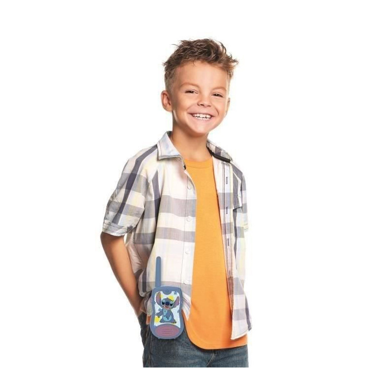 Disney Stitch Walkie Talkies - LEXIBOOK - Range 200m - Blue