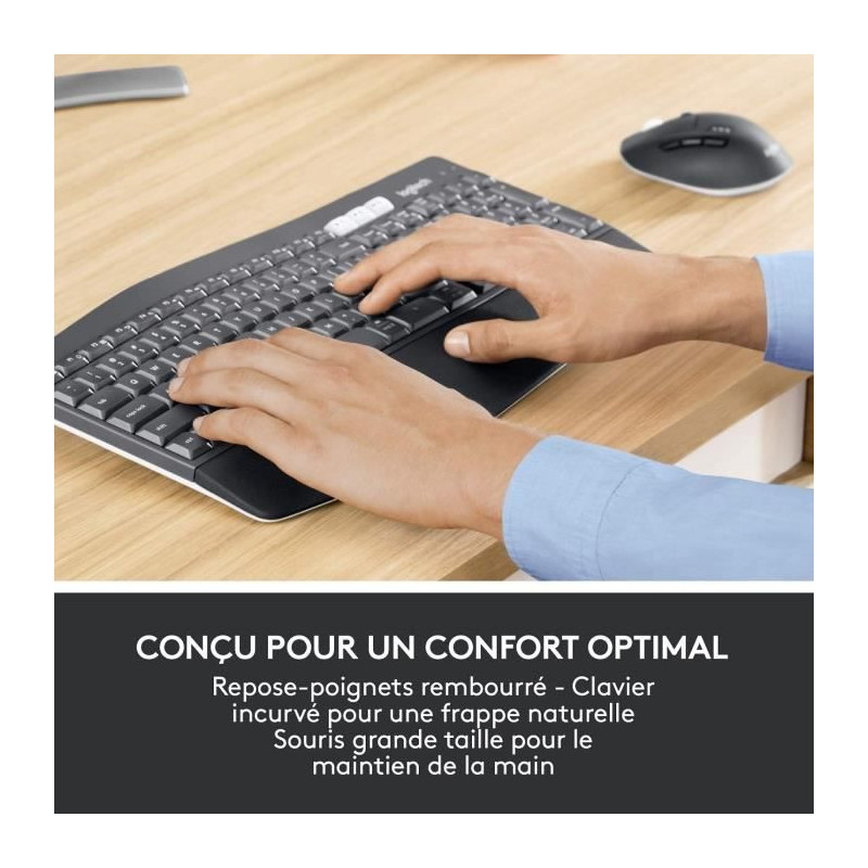 Logitech PERFORMANCE MK850 Wireless Keyboard and Mouse Set