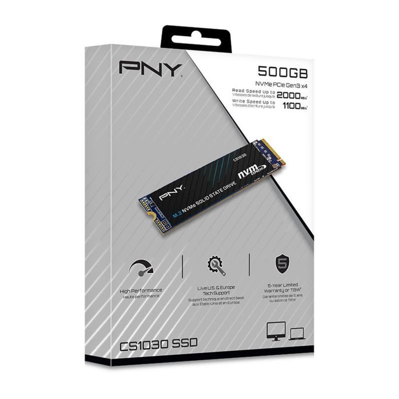 PNY - CS1030 - SSD - 500 GB - M.2 2280 - M280CS1030-500-RB