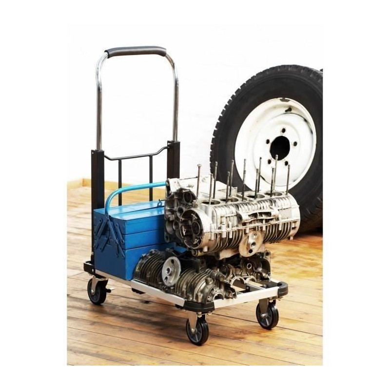 MEISTER aluminum folding platform trolley 150kg