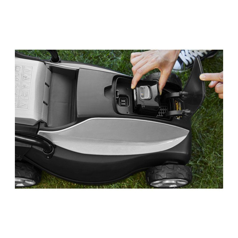 Alpina AL 3020 Li Kit 30 cm cutting battery mower - charger and 20V 4A