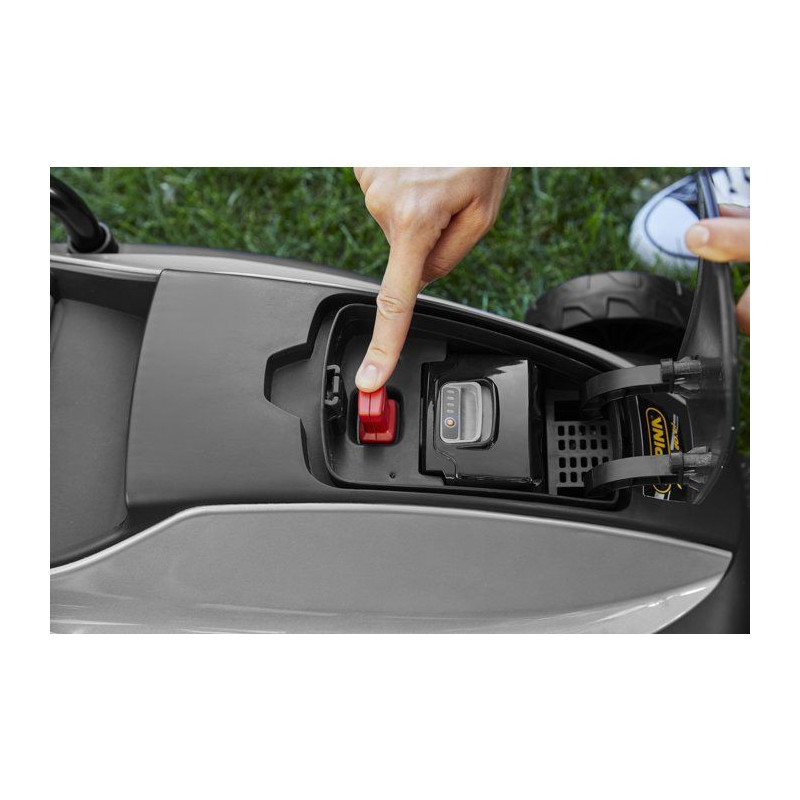 Alpina AL 3020 Li Kit 30 cm cutting battery mower - charger and 20V 4A
