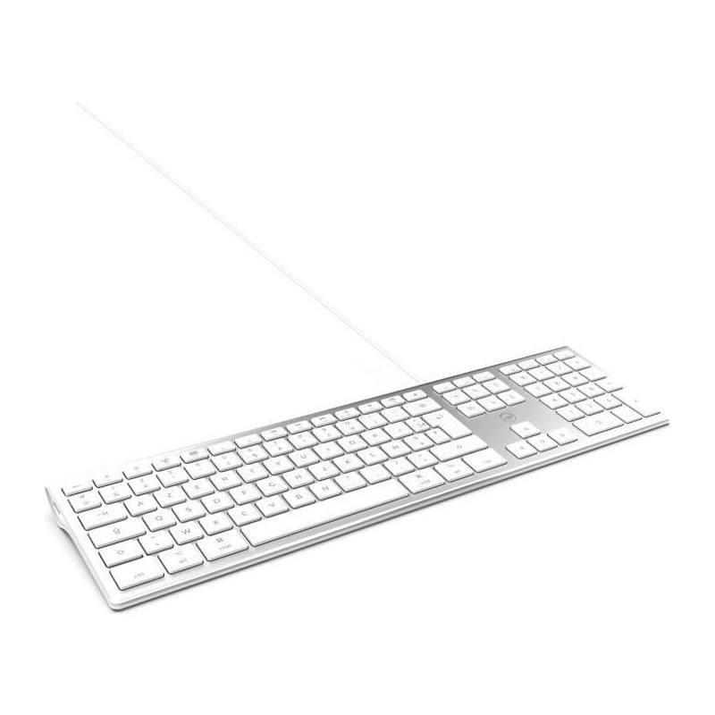 MOBILITY LAB ML304304 - Wired Touch Design Keyboard with 2 USB for Mac