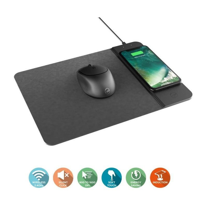 Wireless mouse + charger mat - MOBILITY