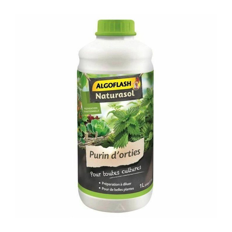ALGOFLASH NATURASOL Liquid Nettle Purifier - 1 L