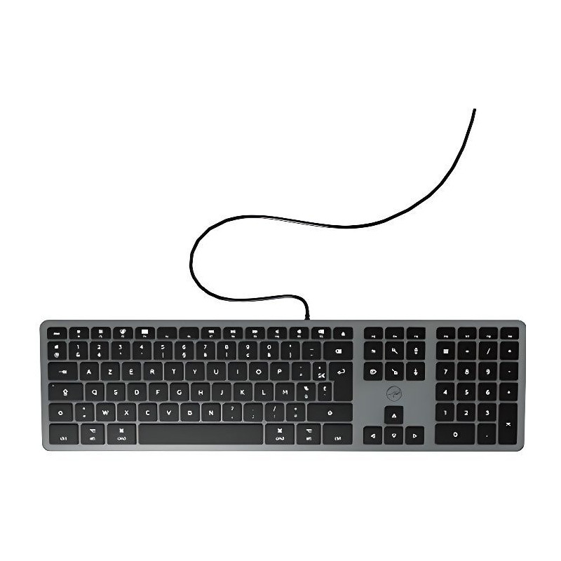 MOBILITY LAB Wired DesignTouch Keyboard for MAC Space Gray