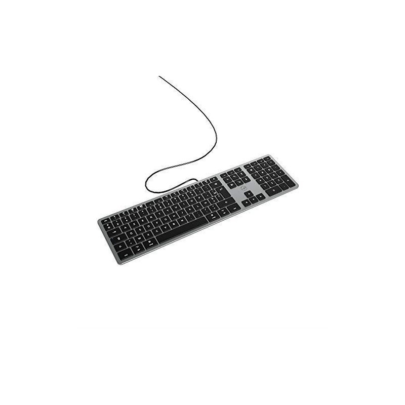 MOBILITY LAB Wired DesignTouch Keyboard for MAC Space Gray