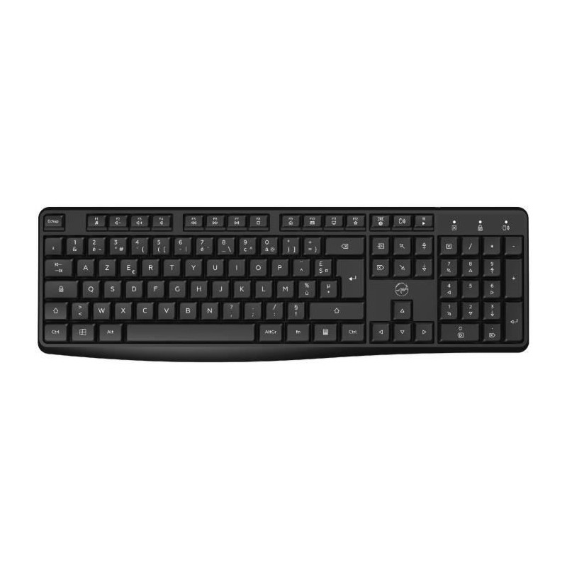 Wireless keyboard - MOBILITY LAB - Deluxe - AZERTY - Black