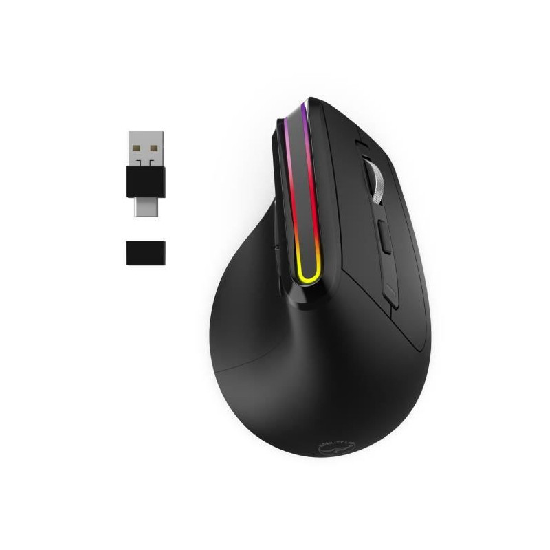Ergonomic Mouse - Wireless - MOBILITY LAB - ML314259 - Black