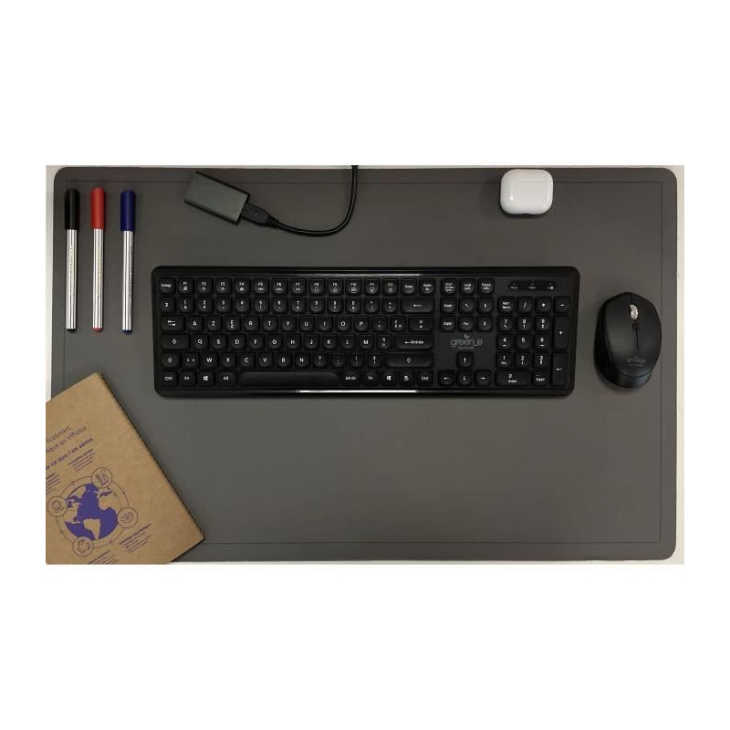 Ecological wireless keyboard - MOBILITY - USB-A - Black