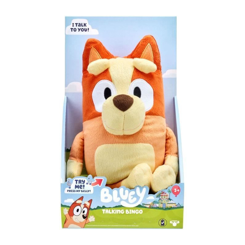 Talking Plush 31cm Bingo MOOSE TOYS