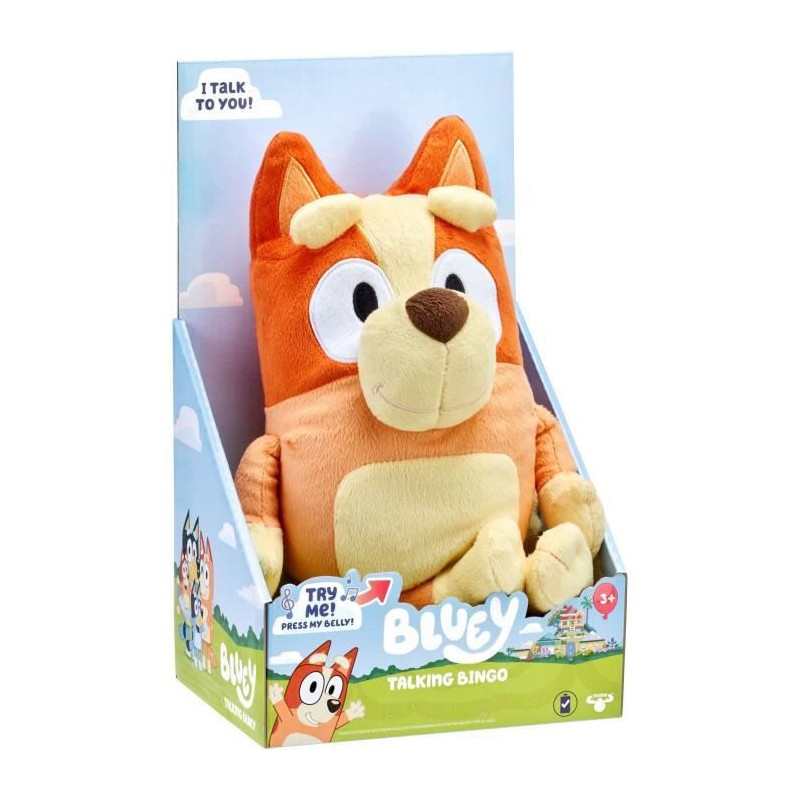 Talking Plush 31cm Bingo MOOSE TOYS