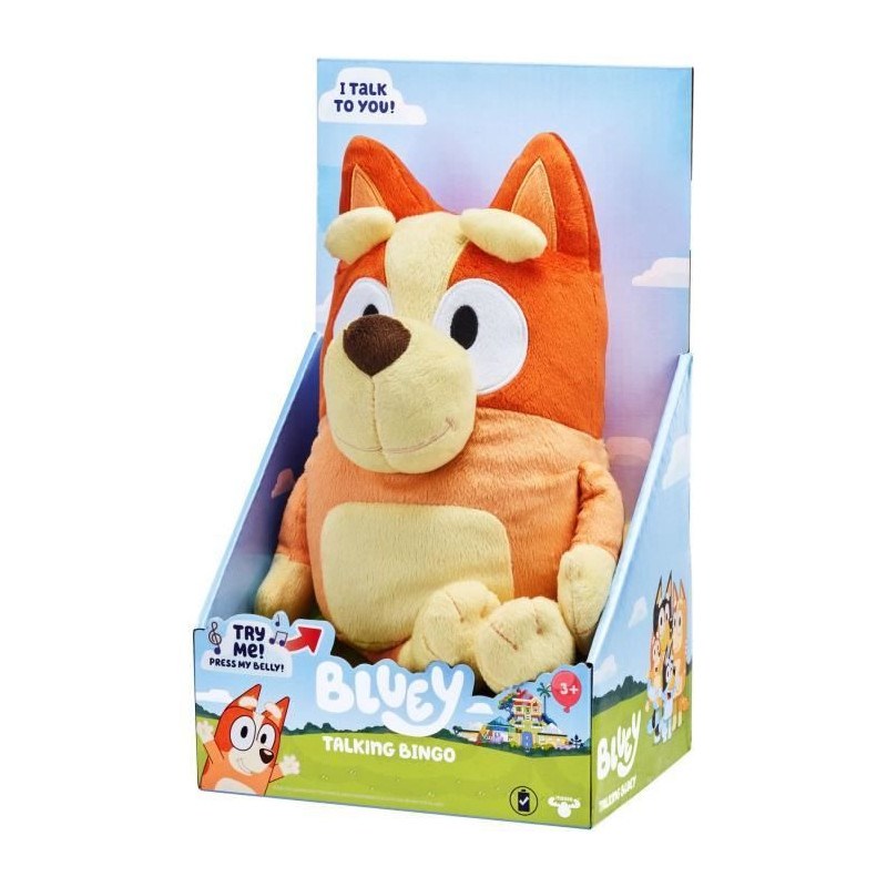 Talking Plush 31cm Bingo MOOSE TOYS