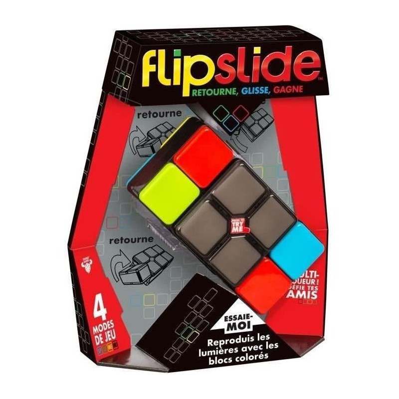 Flipslide - MOOSE TOYS - Electronic light combination game, with batte