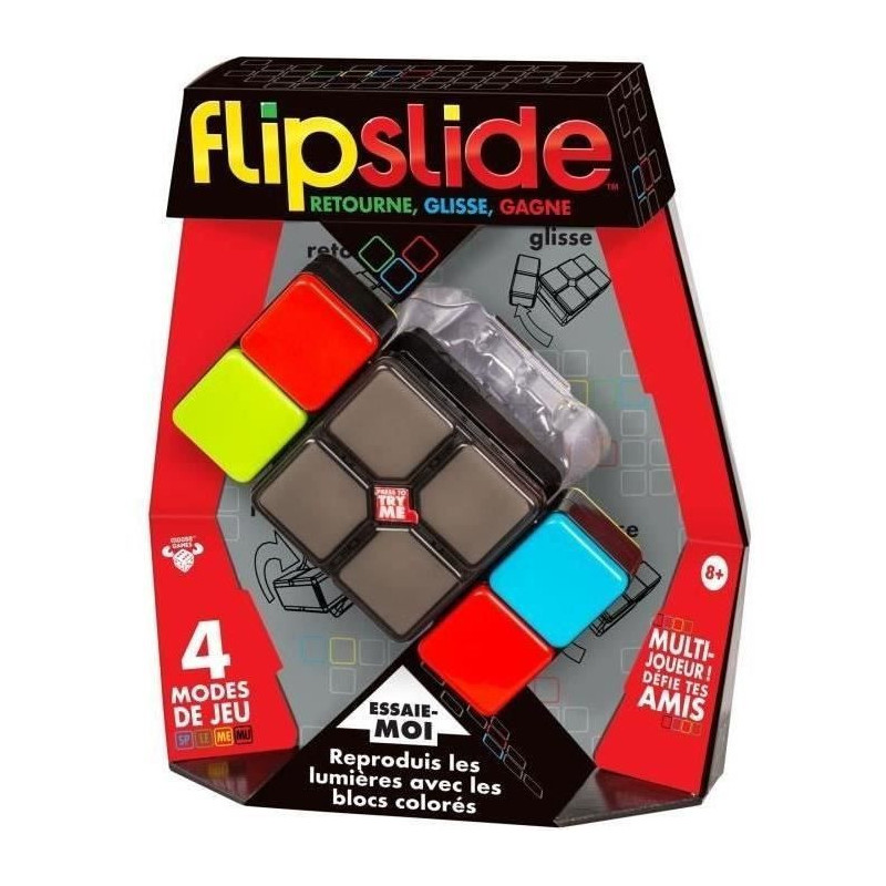 Flipslide - MOOSE TOYS - Electronic light combination game, with batte
