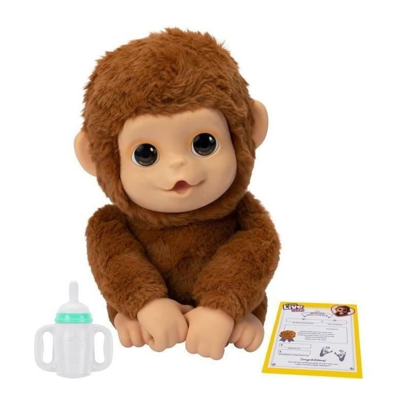 My Baby Monkey - MOOSE TOYS - LITTLE LIVE PETS - Interactive monkey wi