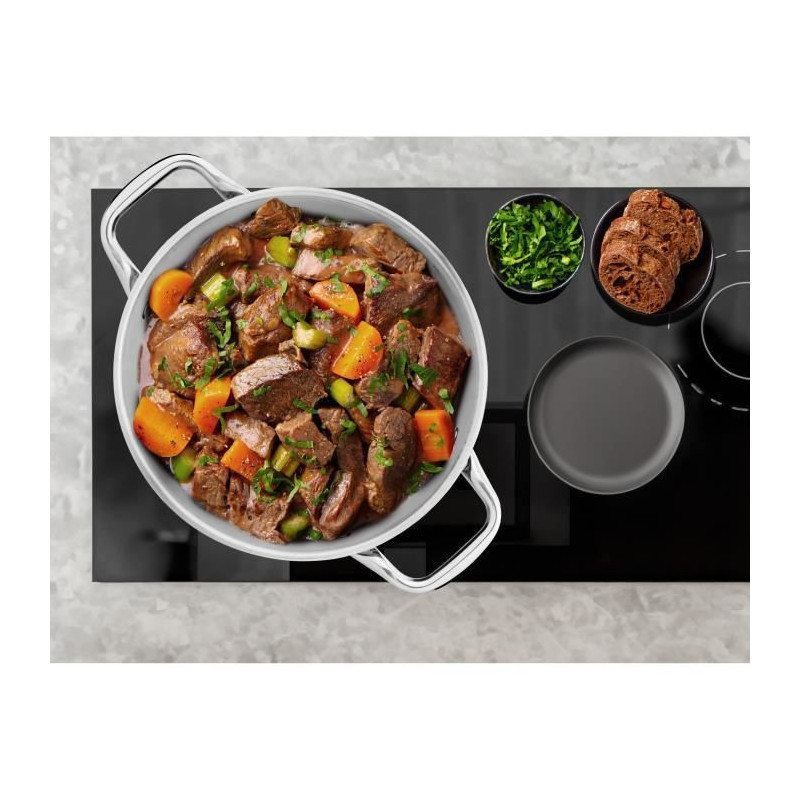AM2513 Arthur Martin Stockpot 28 cm with lid – Stainless Steel – A