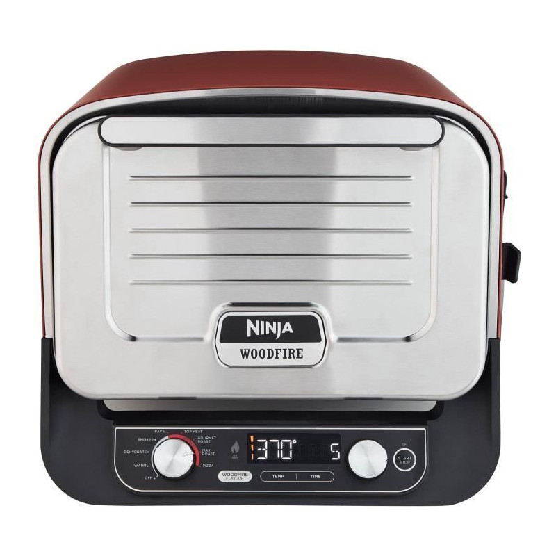 NINJA 8-in-1 Electric Pizza Oven - Woodfire - OO101EU - Pro-heat plate