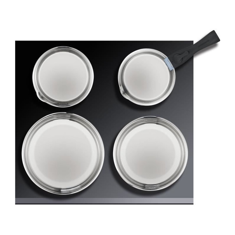 Induction cookware set - Arthur Martin - AM4485 - Stainless steel - 10