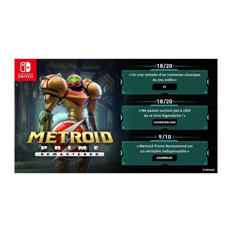 Metroid Prime Remastered - Standard edition | Nintendo Switch game