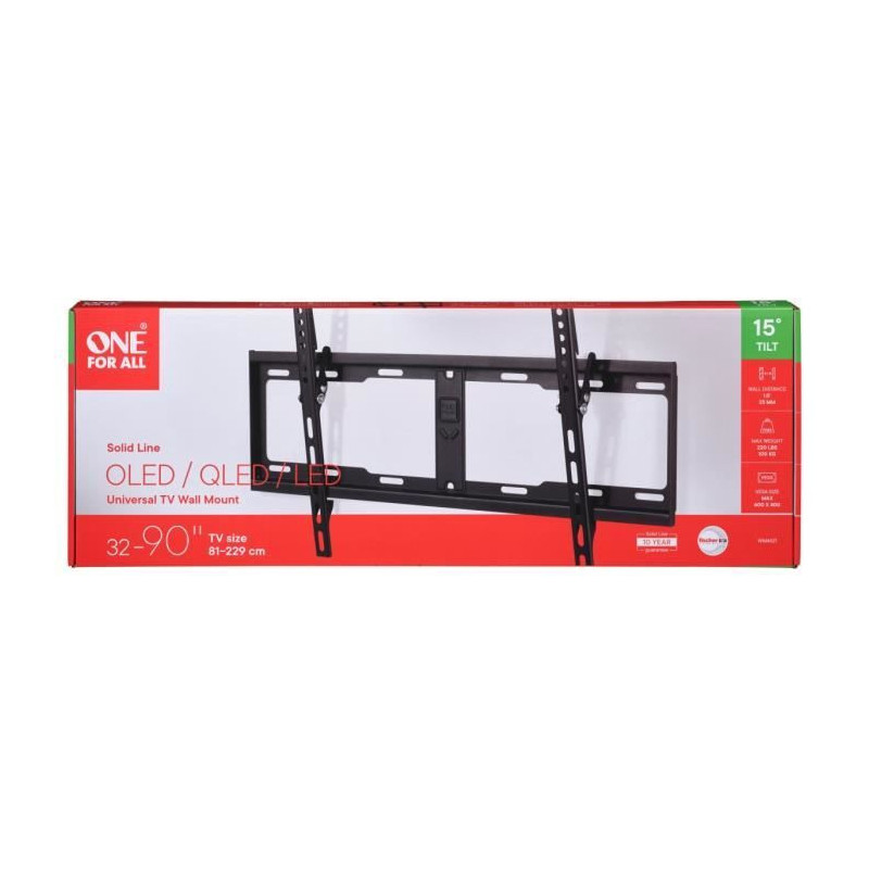 ONE FOR ALL WM4621 Tilt Wall Mount for 81 to 213 cm (32 to 84)